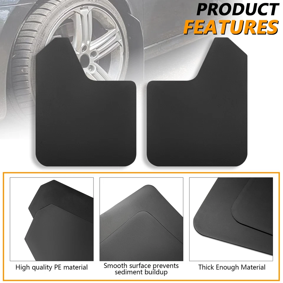 4x For Ford F-250 Super Duty Mudguards Fender Mud Flaps Splash Guards Mudflaps Foto 3 de 4
