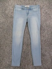 Hollister Jeans Womens 3S 26x27 Skinny Stretch Denim Embroidered Pockets 27x26