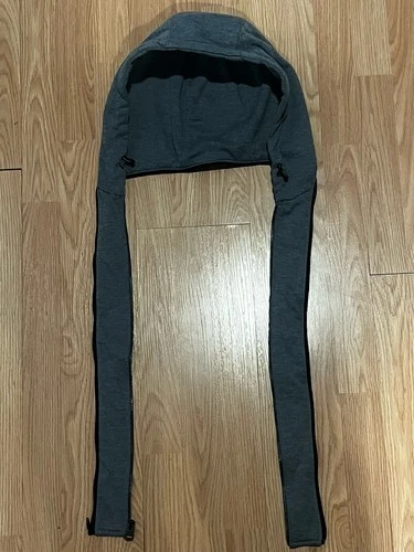 Levi Strauss & Co. Mens Hooded Full Zip Jacket Black Gray Canvas Size L image 12