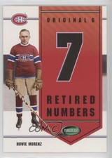 2003-04 Original Six Montreal Canadiens Inserts Retired Numbers Howie Morenz 7a1