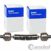 2X Delphi Axialgelenke Spurstangen Passend FüR CitroËN C6 Peugeot 407
