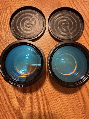 F-Theta Scanning Lens Set 100mm & 330mm 1064nm M85x1 Fixed Prime