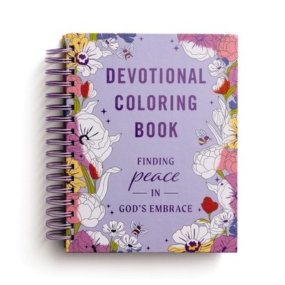 Devotional Coloring Books  Finding Peace in God's Embrace: Devotional Adult