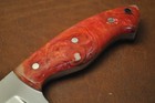 Handmade Custome Stainless Steel J2 knife Beautiful Resin Handle With Cover 170 — photo 2