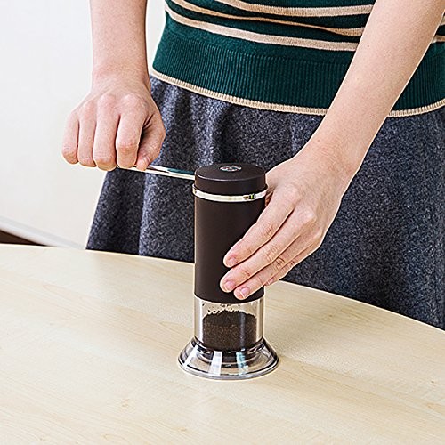 36300 Millu Japanese Ceramic Burr Manual Hand Crank Mill Coffee Grinder ...
