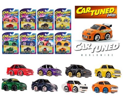 CarTuned Series 5 JDM Tuners Assortment Set of 8 Cars 1/64 OPENED