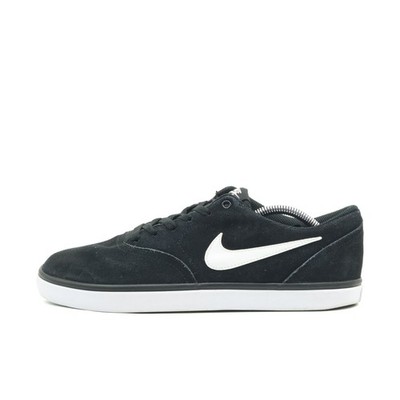 Nike Herren Check Sneaker Schwarz Wildleder Low-Top SB Skateboardschuhe EU 44.5