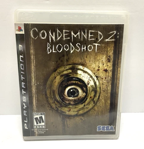 Game Condemned 2 Bloodshot Playstation 3 PS3 CIB Tested