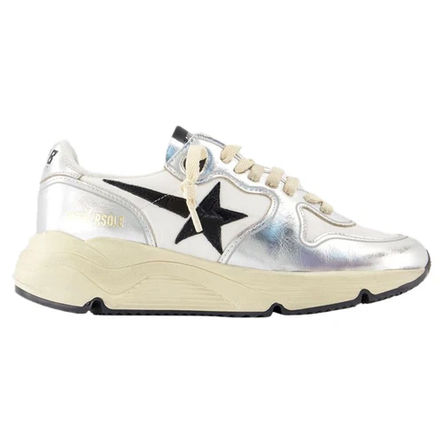 Laufschuhe - Golden Goose Deluxe Brand - Leder - Silber Weiblich Silber 40 - Bild 1 von 3