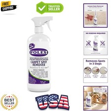 Professional Carpet Cleaner Spray 34 oz - Pet Stain Removal - Instant Stain R...