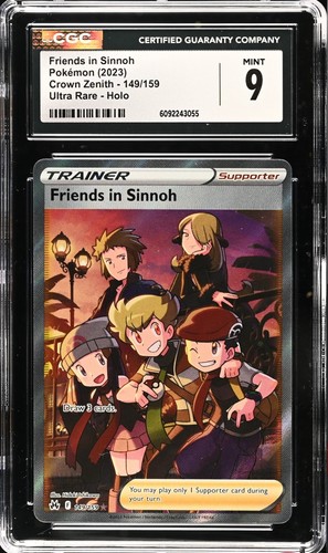 Friends in Sinnoh graded CGC 9 for sale on eBay