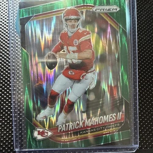 2025 Panini Prizm - Patrick Mahomes Green Flash #26