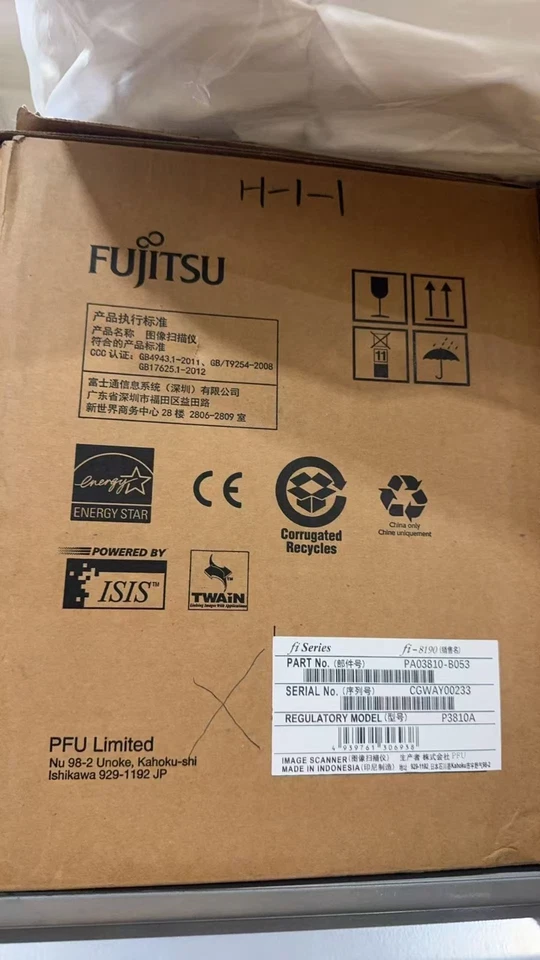 Fujitsu Ricoh fi-8190 PA03810-B053 24 bit CIS 600 dp (C-1028) - Image 3 of 4