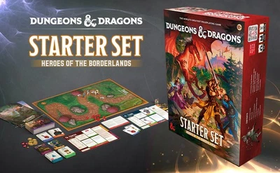 Dungeons & Dragons Starter Set: Heroes of The Borderlands (Englisch)
