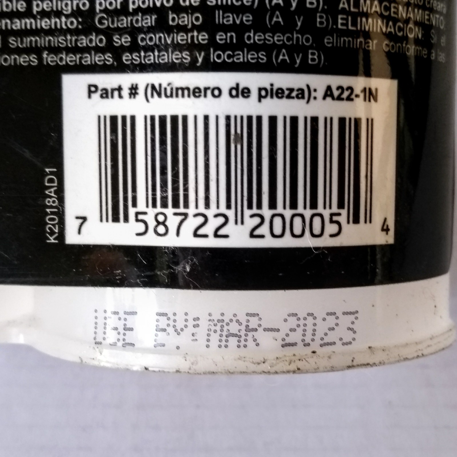Ultrabond 1 Anchoring Epoxy Adhesive Technology 21.2 fl oz *Sealed | Low VOC