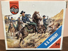 1975 AIRFIX US Cavalry Soldiers Horses 36 pieces 01722-6 S22 England HO Scale — photo 2