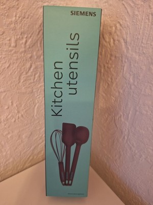 Siemens 3er Set Küchenutensilien Set - Originalkarton Neu Mit Etikett.
