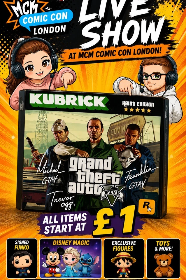 £1 Grails, Autographs & Disney | London MCM Comic Con