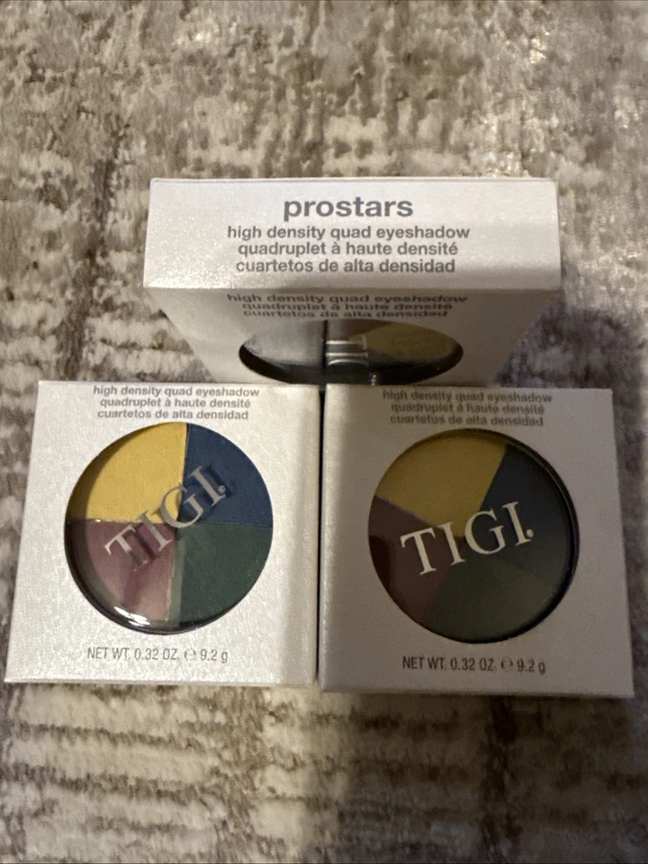 TIGI Quad Eyeshadow Prostars 6239 – Lot of 3 – New in Box – High Density Palette - Image 2 of 3