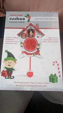 Vintage North pole musical cuckoo clock NIB