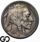 1936-D Buffalo Nickel, Choice BU++