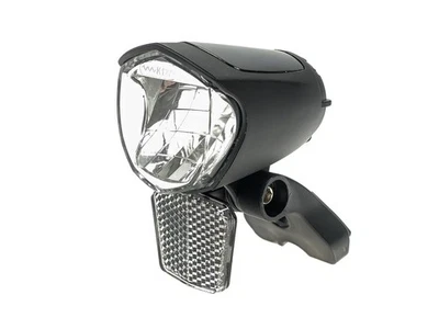 Fahrrad Frontscheinwerfer 70 Lux LED 6V-12V Reflektor Suntour Halterung 30 mm - Bild 1 von 4