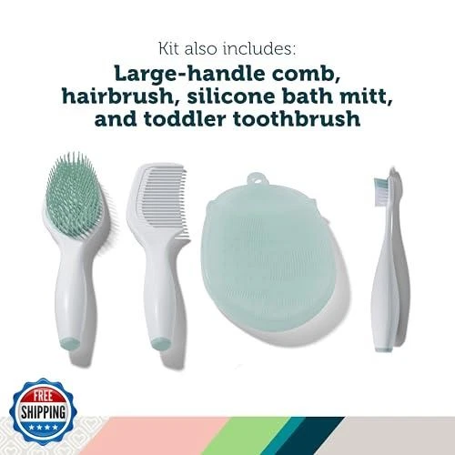 Safet 1st Baby’s 1st Spa Day Kit, Electric Ease Nail File, Soft Bath Mitt, To - Image 4 of 4