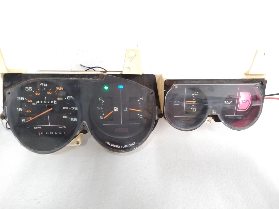 4075105 道奇 1986 年 Ram Van B150 B250 B350 仪表组仪表 H50 — 第 4/4 张图片