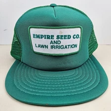 Vintage Empire Seed Co Patch Trucker Hat Snapback Dad Cap