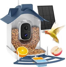 Bird Feeder with Camera, 4K HD AI Identify Bird's Species Camera