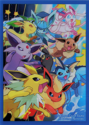 Eevee Dash Einzelne Pokemon Center Sleeve Kartenhülle Original Japan