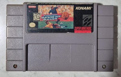 International Superstar Soccer Deluxe SNES Tested & Working Authentic