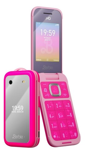 HMD Barbie Phone, Feature Phone + Zubehörpaket, SD-Kartenslot, nagelneu und ovp