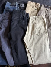 Mens pants 30W (Levi , Volcom, RVCA , four star, brixton)