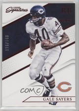 2016 Panini Prime Signatures Prime Proof Red 120/149 Gale Sayers #151 HOF 2r7