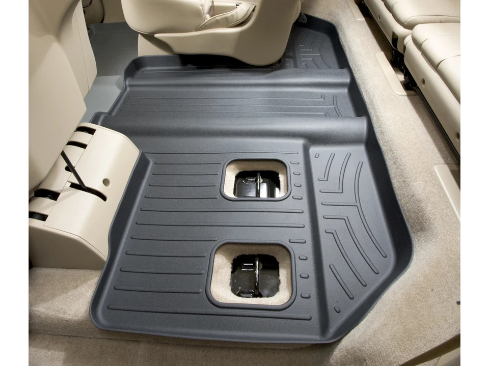 Tapetes WeatherTech FloorLiner HP para 440665 - 3ª linha preto - Imagem 2 de 4
