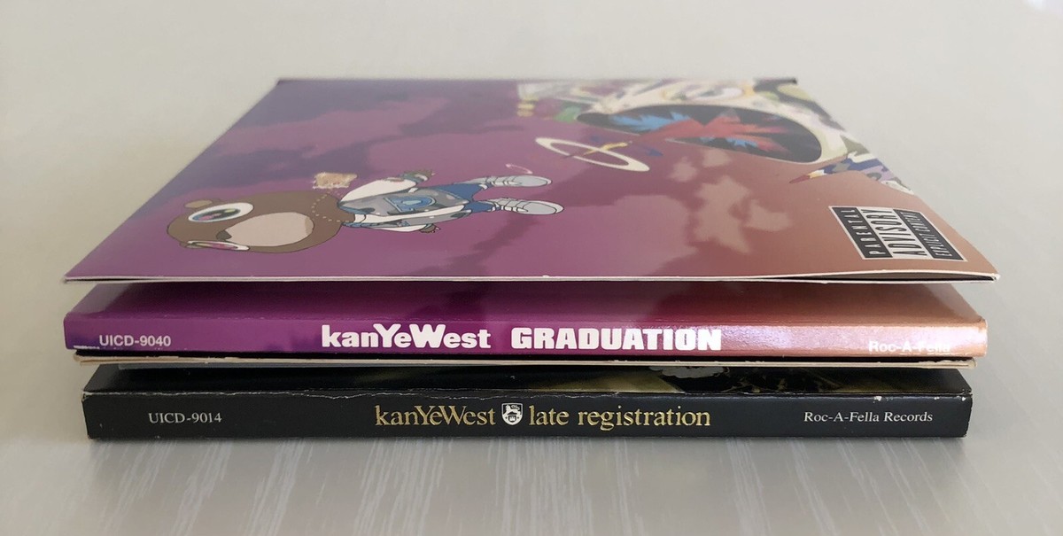 Kanye West CD GRADUATION Late Registration set of 2 CDs import