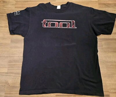 2007 Tool 10000 Days T-Shirt Adult XL Black Double Sided Print Los Angeles