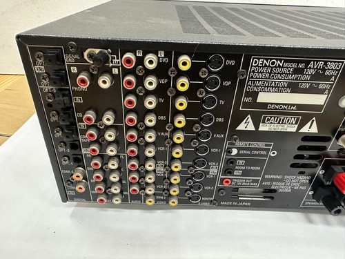 Denon AVR-3803 Home Theater Receiver Made in Japan -F/S - Picture 9 of 11
