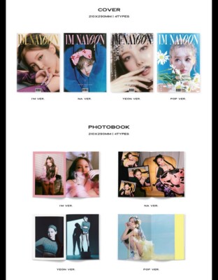 NAYEON TWICE 1st Mini Album IM NAYEON CD+P.Book+P.Card+Postcard+F