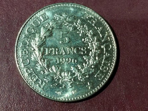 Frankreich Münze 5 Francs 1996 Typ Herkules en Sup