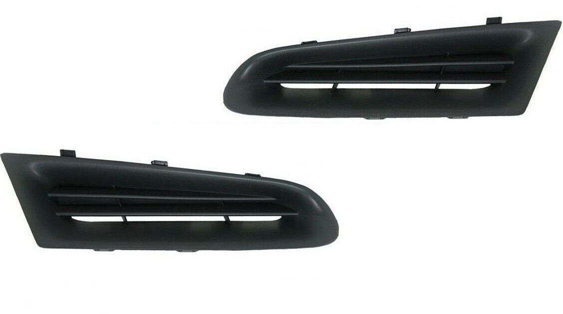 Grille pare-chocs avant gauche droit Clio 3 plastique noir cache ventilation 2005-2009