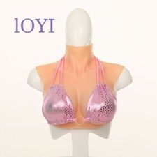 Realistic C-G Cup Breast Forms Silicone Fake Boobs For Crossdresser Drag Queen