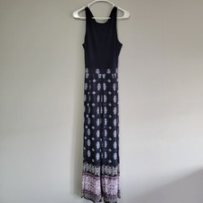 Vince Camuto Wide-Leg Belted Multicolored Floral Zip Jumpsuit Sz 8