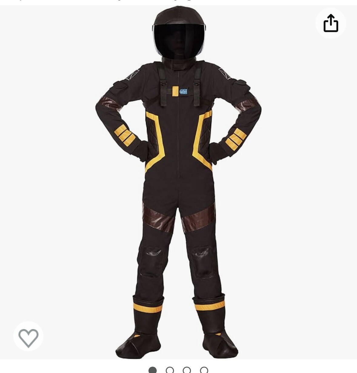 Fortnite Dark Voyager Halloween Costume Youth M Gem