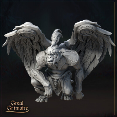 Winged Monkeys | Great Grimoire | Tabletop RPG | 28-32mm | DnD Modell
