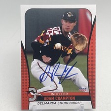 2023 Delmarva Shorebirds Adam Crampton Baltimore Orioles Signed