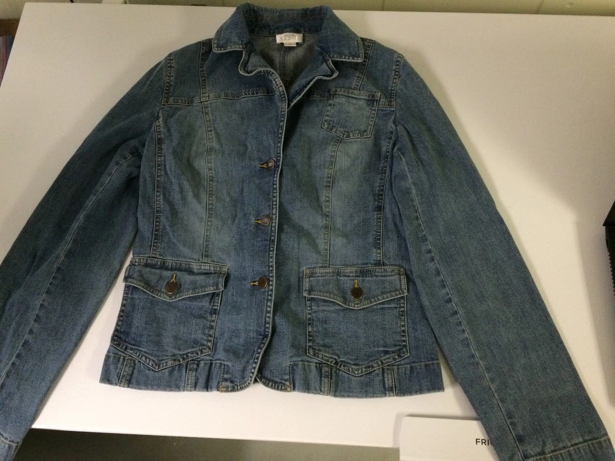 Ann taylor loft jean cheap jacket