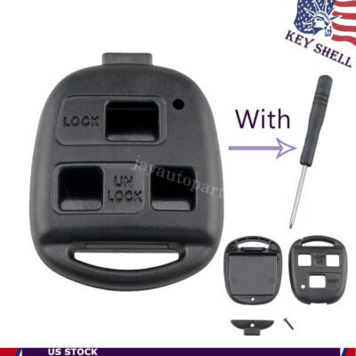 Extra-Partss Key Fob Shell Case For Lexus RX300 1999-2003 – Uncut Blade & No Electronics