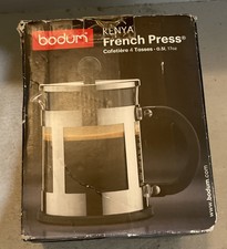 BODUM Kenya 4 Cup 17 Ounce Black French 